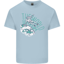 Parkour the World is My Gym Kids T-Shirt Childrens Light Blue