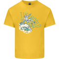 Parkour the World is My Gym Kids T-Shirt Childrens Yellow