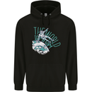 Parkour the World is My Gym Mens 80% Cotton Hoodie Black