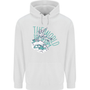 Parkour the World is My Gym Mens 80% Cotton Hoodie White