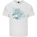 Parkour the World is My Gym Mens Cotton T-Shirt Tee Top White