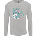 Parkour the World is My Gym Mens Long Sleeve T-Shirt Sports Grey