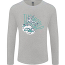 Parkour the World is My Gym Mens Long Sleeve T-Shirt Sports Grey