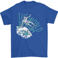 Parkour the World is My Gym Mens T-Shirt 100% Cotton Royal Blue