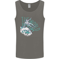 Parkour the World is My Gym Mens Vest Tank Top Charcoal