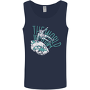 Parkour the World is My Gym Mens Vest Tank Top Navy Blue