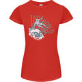 Parkour the World is My Gym Womens Petite Cut T-Shirt Red