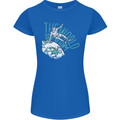 Parkour the World is My Gym Womens Petite Cut T-Shirt Royal Blue
