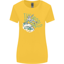 Parkour the World is My Gym Womens Wider Cut T-Shirt Yellow