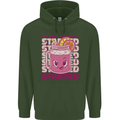 Party Started Alcohol Beer Hen Doo Stag Do Childrens Kids Hoodie Forest Green
