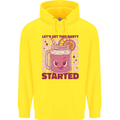 Party Started Alcohol Beer Hen Doo Stag Do Childrens Kids Hoodie Yellow