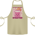 Party Started Alcohol Beer Hen Doo Stag Do Cotton Apron 100% Organic Khaki