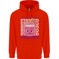 Party Started Alcohol Beer Hen Doo Stag Do Mens 80% Cotton Hoodie Bright Red