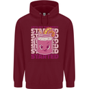 Party Started Alcohol Beer Hen Doo Stag Do Mens 80% Cotton Hoodie Maroon