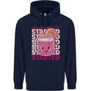 Party Started Alcohol Beer Hen Doo Stag Do Mens 80% Cotton Hoodie Navy Blue