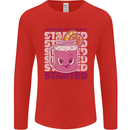 Party Started Alcohol Beer Hen Doo Stag Do Mens Long Sleeve T-Shirt Red