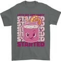 Party Started Alcohol Beer Hen Doo Stag Do Mens T-Shirt 100% Cotton Charcoal