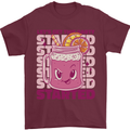 Party Started Alcohol Beer Hen Doo Stag Do Mens T-Shirt 100% Cotton Maroon