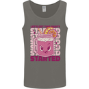 Party Started Alcohol Beer Hen Doo Stag Do Mens Vest Tank Top Charcoal