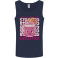 Party Started Alcohol Beer Hen Doo Stag Do Mens Vest Tank Top Navy Blue