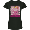 Party Started Alcohol Beer Hen Doo Stag Do Womens Petite Cut T-Shirt Black