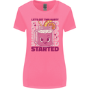 Party Started Alcohol Beer Hen Doo Stag Do Womens Wider Cut T-Shirt Azalea