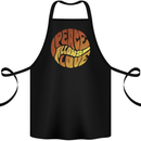 Peace Allows Love Quote Hippie Cotton Apron 100% Organic Black
