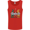 Peace Love Hope 3 Gnomes Mens Vest Tank Top Red