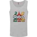 Peace Love Hope 3 Gnomes Mens Vest Tank Top Sports Grey
