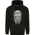 Peekaboo Demon Devil Skull Mens 80% Cotton Hoodie Black