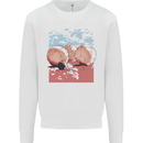 Petanque Balls Boules Bowls Mens Sweatshirt Jumper White