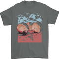 Petanque Balls Boules Bowls Mens T-Shirt 100% Cotton Charcoal