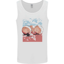 Petanque Balls Boules Bowls Mens Vest Tank Top White