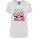 Petanque Balls Boules Bowls Womens Wider Cut T-Shirt White