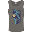 Petanque Player Bowls Boules Mens Vest Tank Top Charcoal