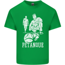 Petanque Players Boules Bowls Mens Cotton T-Shirt Tee Top Irish Green