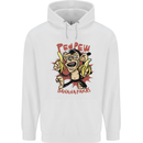 Pew Pew Bananafakas Bananas Monkey Childrens Kids Hoodie White
