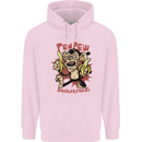 Pew Pew Bananafakas Bananas Monkey Crazy Childrens Kids Hoodie Light Pink