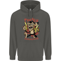 Pew Pew Bananafakas Bananas Monkey Crazy Childrens Kids Hoodie Storm Grey