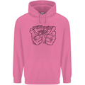 Pew Pew Pew Hands Funny Lightsaber Sci-Fi Childrens Kids Hoodie Azalea