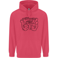 Pew Pew Pew Hands Funny Lightsaber Sci-Fi Childrens Kids Hoodie Heliconia
