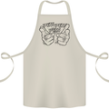 Pew Pew Pew Hands Funny Lightsaber Sci-Fi Cotton Apron 100% Organic Natural