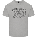 Pew Pew Pew Hands Funny Lightsaber Sci-Fi Kids T-Shirt Childrens Sports Grey
