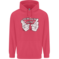 Pew Pew Pew Hands Funny Sci-Fi Lightsaber Childrens Kids Hoodie Heliconia