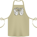 Pew Pew Pew Hands Funny Sci-Fi Lightsaber Cotton Apron 100% Organic Khaki