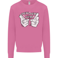 Pew Pew Pew Hands Funny Sci-Fi Lightsaber Mens Sweatshirt Jumper Azalea