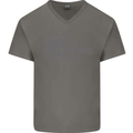 Photography Eat Sleep Photos Photographer Mens V-Neck Cotton T-Shirt Charcoal