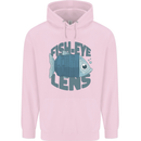 Photography Funny Fisheye Lens Photographer Childrens Kids Hoodie Light Pink