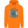 Photography Funny Fisheye Lens Photographer Childrens Kids Hoodie Orange