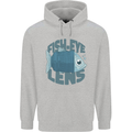 Photography Funny Fisheye Lens Photographer Childrens Kids Hoodie Sports Grey